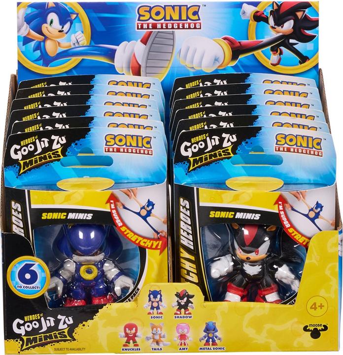 Actual product image Goo Jit Zu - Sonic Minis S4 - (08312)