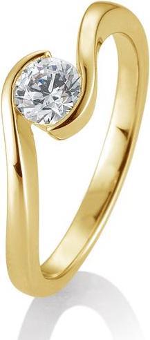 Produktbild Breuning Ring Schwung 0,40-0,60 ct. (55, 585/14 K Gold)