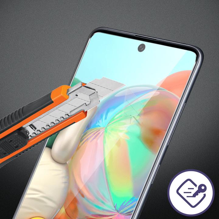 Actual product image Imak Screen protector, full cover screen protector (1 Piece, Samsung Galaxy A71)