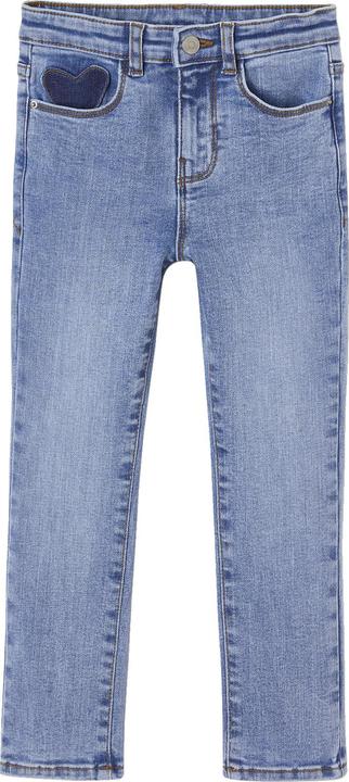 Vertbaudet Mädchen Slim-Jeans, Hüftweite SLIM