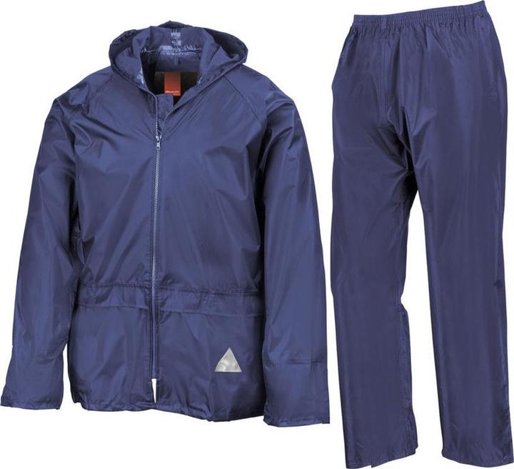 Actual product image Regatta Unisex Adult Waterproof Jacket And Trousers Set (XXL)