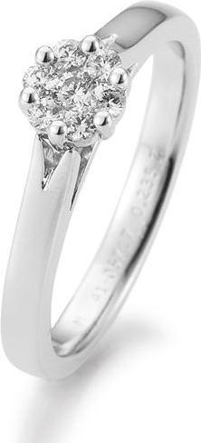 Produktbild Breuning Verlobungsring Flower (50, 750/18 K Gold)