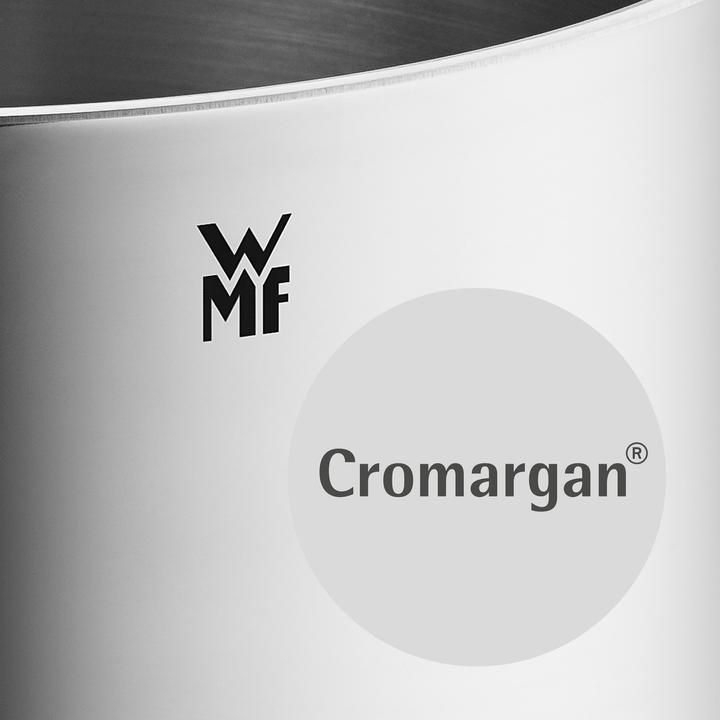 Produktbild WMF Spargeltopf Kochtopf Induktion hoch 16cm Topf mit Glasdeckel 5,0l Edelstahl (16 cm, Kochtopf, Edelstahl)