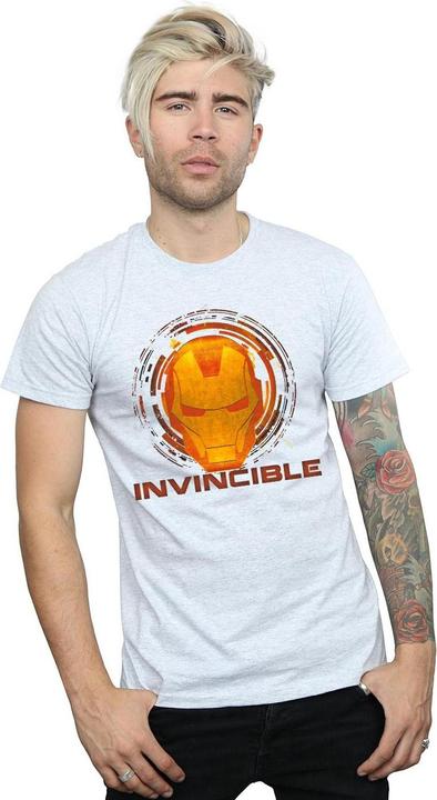 Image du produit Mens Iron Man Invincible T-Shirt (M)