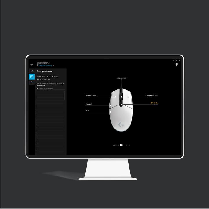 Actual product image Logitech G G203 Lightsync (Cable)