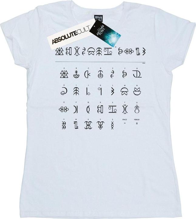 Produktbild Disney Artemis Fowl Gnommish Alphabet TShirt (XXL)