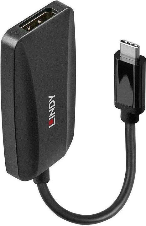 Produktbild Lindy USB Typ C auf DisplayPort 1.4 Konverter Verbindet ein 8K-Display mit DP-Anschluss mit dem USB Typ... (USB Typ-C, 13 cm)