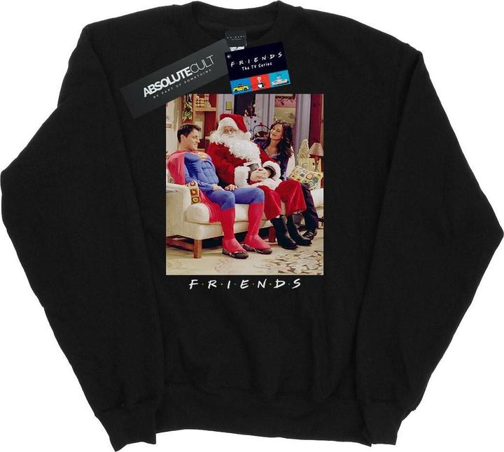 Friends Superman And Santa Sweatshirt