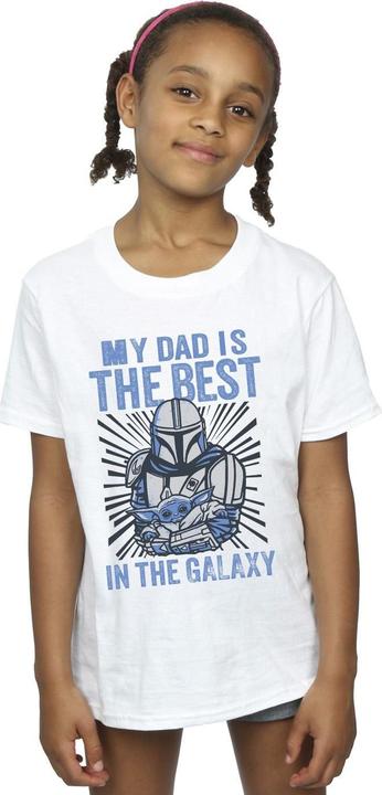 Image du produit Star Wars - T-shirt MANDALORIAN BEST DAD - Fille (104)