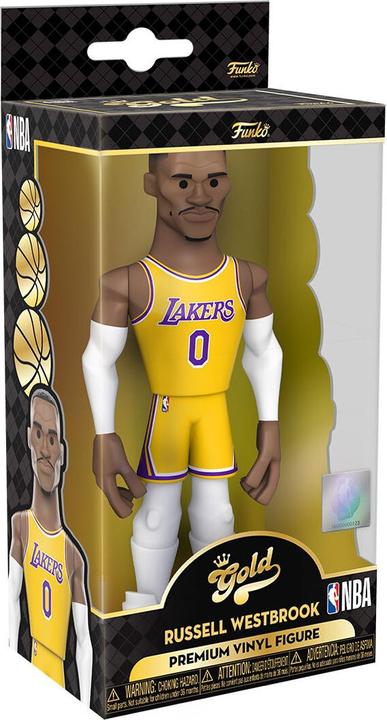 Immagine prodotto Funko NBA - LA Lakers - Russell Westbrook Vinyl Gold Figure 13 cm dall'assortimento (CE'21)