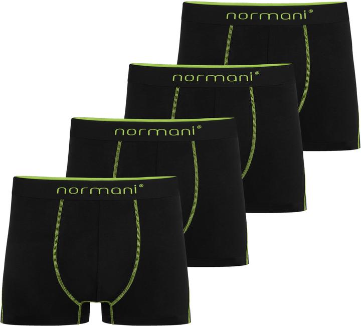 Produktbild Normani 4 Herren Boxershorts aus Baumwolle - 9307 (S, 4er Pack)