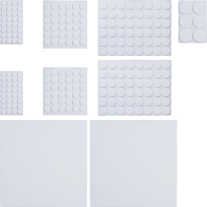 Relaxdays Sliders Felt Pack of 240 (Planeurs en feutre, 240 pièce(s))