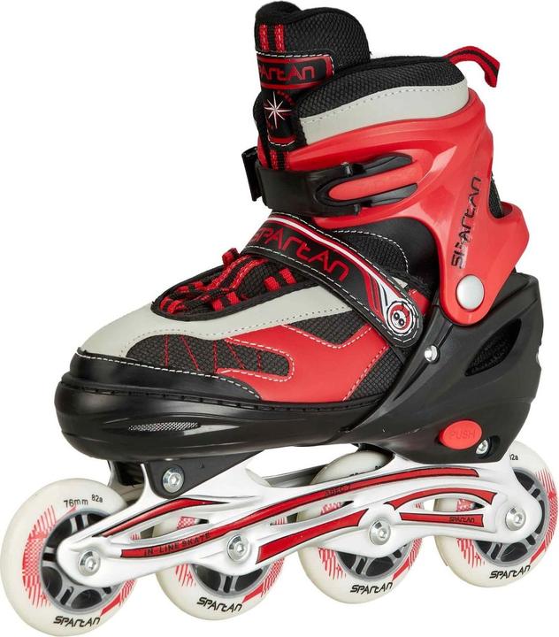 Image du produit Patin à glace inline pour enfants "2 en 1", rouge,, réglable, 274 (34, 35, 36, 37)
