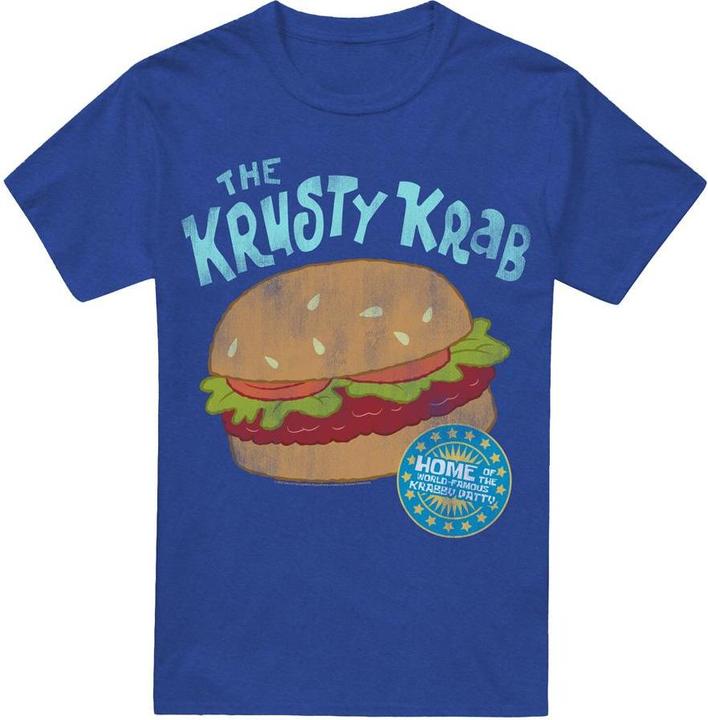 Actual product image Spongebob Squarepants Unisex Adult Krusty Krab T-Shirt (3XL)