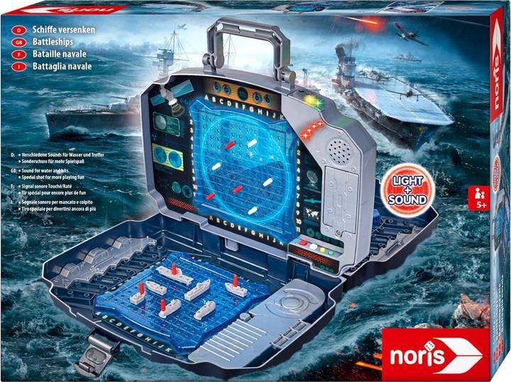 Immagine prodotto Noris Affondare le navi, luce e suono (Francese, Italiano, Tedesco, Inglese)