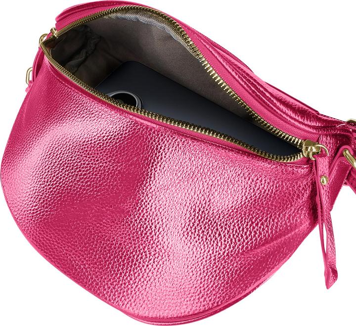 Actual product image Gallantry Banana bag with shoulder strap Glamour Shiny