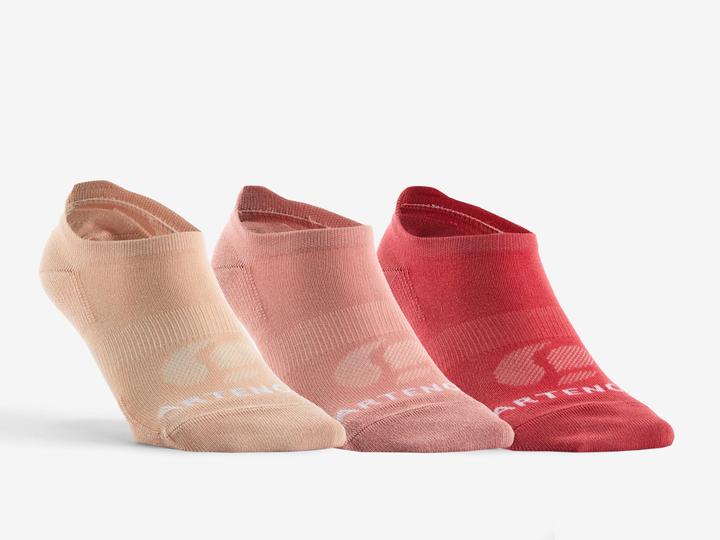 Actual product image Artengo Tennissocken Low 3er Pack - RS160 rosa (35, 38)