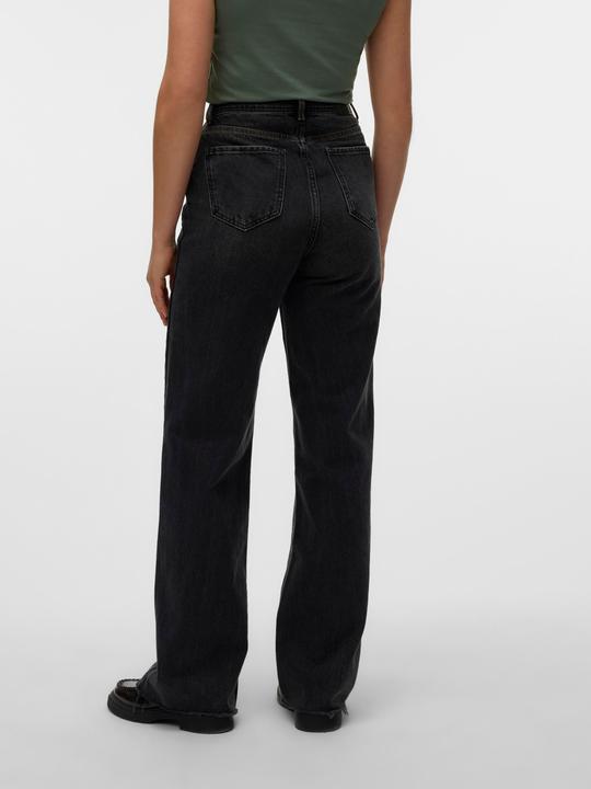 Actual product image Vero Moda VMKATHY Hohe Taille Weiter Beinschnitt Jeans Weit geschnitten (25)
