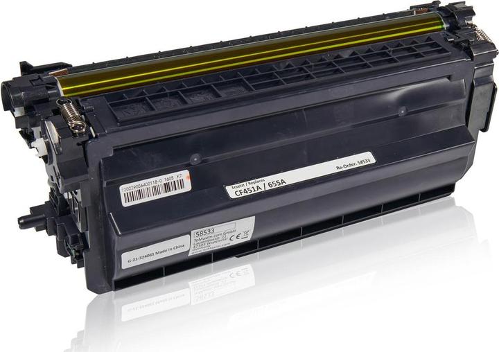 Produktbild Inkadoo Toner kompatibel zu HP CF451A / 655A Toner, cyan Cyan (C)