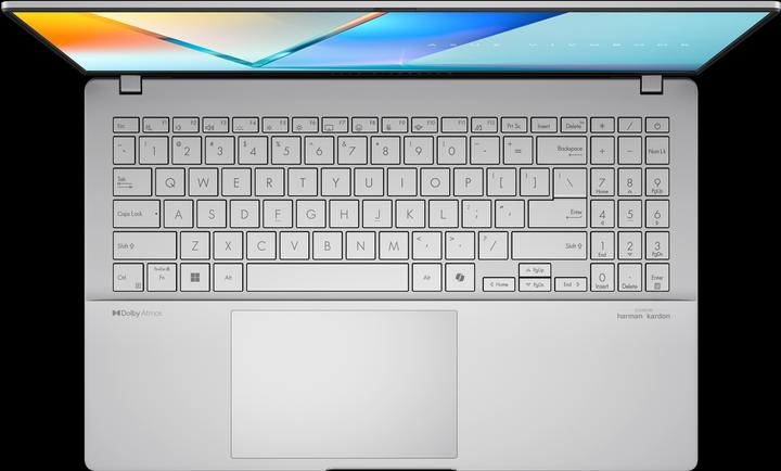 Actual product image ASUS Vivobook S 15 S5507QA-MA062W X1P/16GB/512GBSSD/15.6"/W11H, cool silver (15.59", Snapdragon X Plus X1P-42-100, 16 GB, 512 GB, DE)