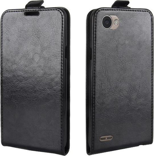 Produktbild MU Classic Leder Flip Cover mit Visitenkartenfach (LG Q6+, LG Q6)