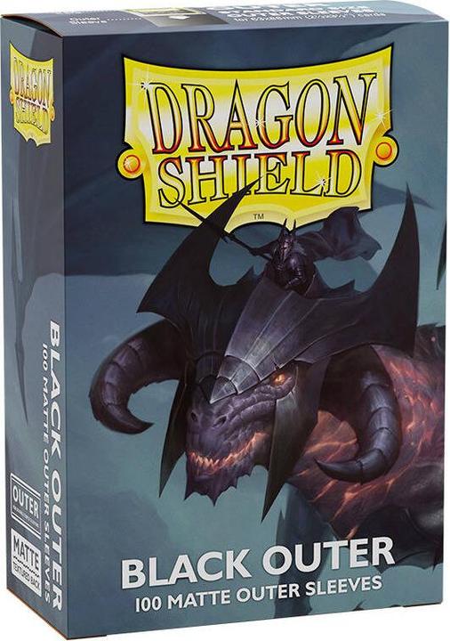 Immagine prodotto Arcane Tinman Manicotti esterni opachi Dragon Shield - neri - misura standard (100)