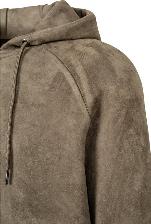 Actual product image Urban Classics Imitation Suede Hoody (S)