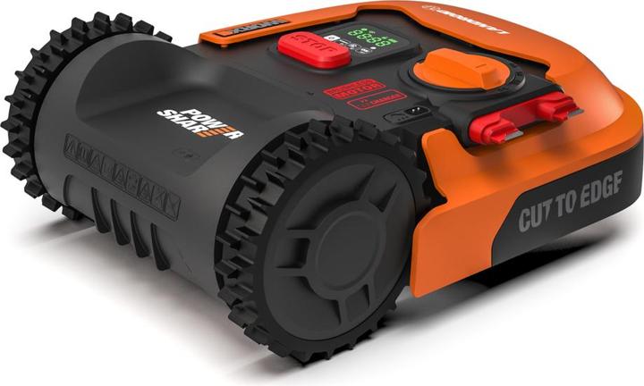 Actual product image Worx Cordless lawn mower (500 m², Boundary wire)