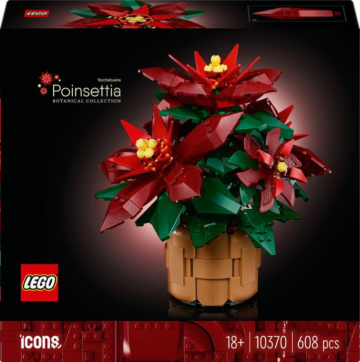 LEGO Poinsettia (10370, LEGO Icons)