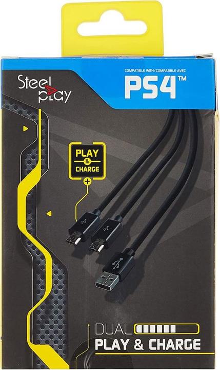 Produktbild Steelplay Ladekabel (PS4)