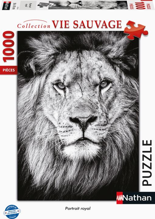 Actual product image Nathan Lion - Royal portrait (1000 pieces)
