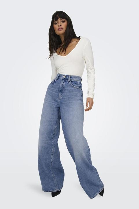 Image du produit Only Coupe large Taille haute Jeans Coupe large jeans (29)