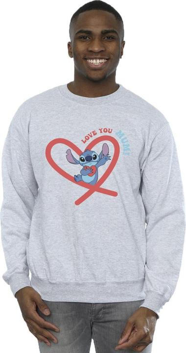 Image du produit Disney - Sweat LILO & STITCH LOVE YOU MUM - Homme (XL)