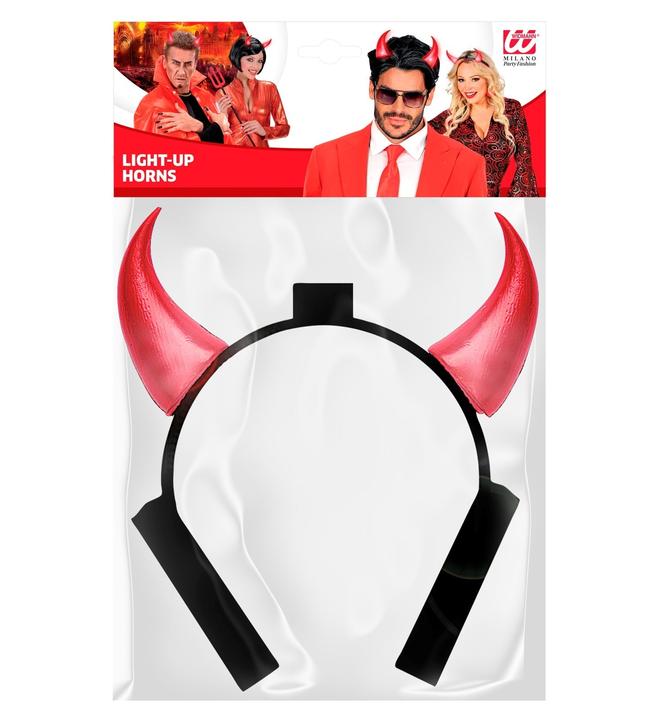 Actual product image Widmann Devil horns light