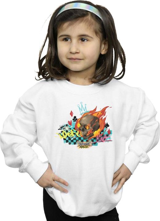 Image du produit Disney - Sweat WRECK IT RALPH RACE SKULL - Fille (116)