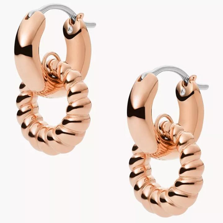 Actual product image Fossil JF03957791 Georgia Rope (Stainless steel)