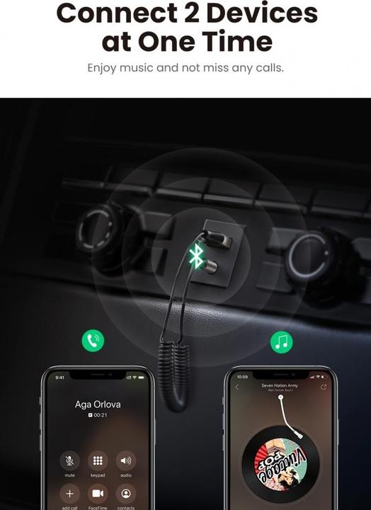Produktbild Ugreen USB A – 3.5mm Klinke (Empfänger)
