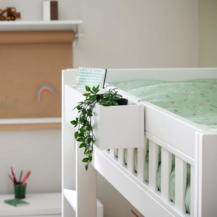 Image du produit Lifetime Kidsrooms Edition limitée Lit d'enfant mi-hauteur 2023 + caisse de suspension