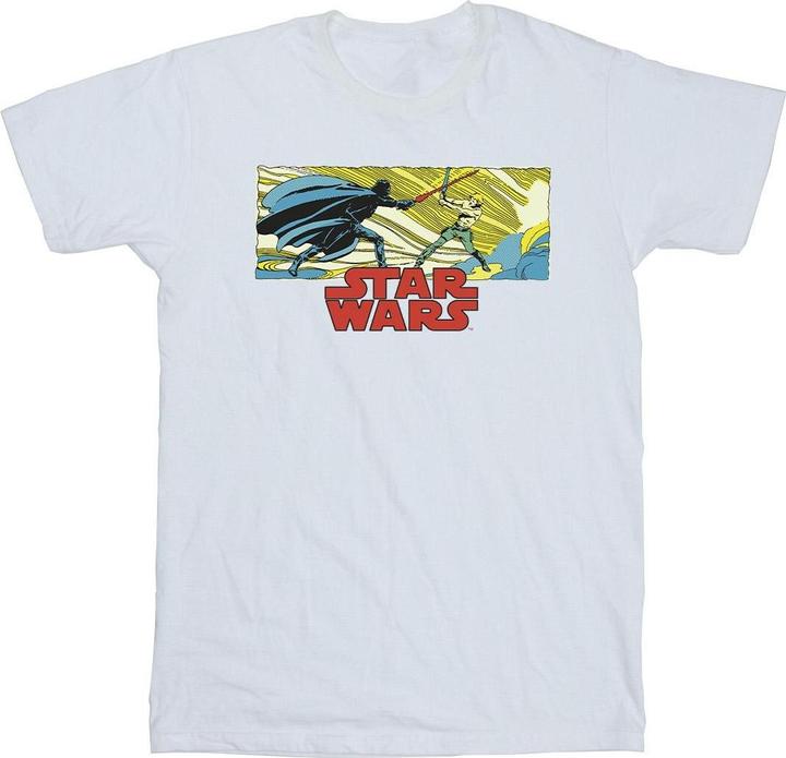 Produktbild Star Wars Comic Strip Luke And Vader TShirt (XXL)