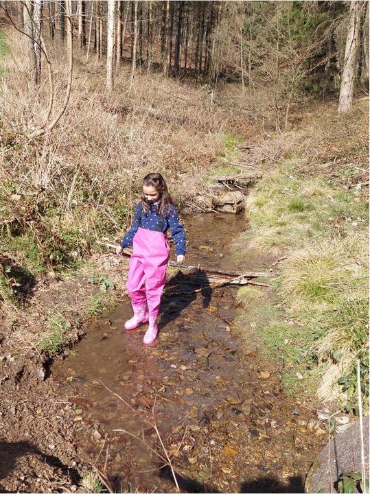Actual product image Dönges Children's waders, EN 343, pink, size 24/25 (24, 25)