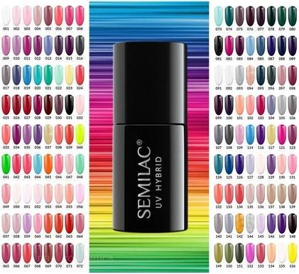 Semilac Lakier Hybrydowy 7ml #000 Semilike Lazure