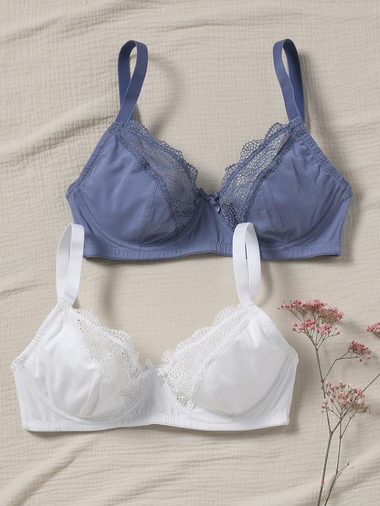Produktbild Vertbaudet 2er-Pack Umstands-BHs mit Bio-Baumwolle Oeko-Tex (75 C)