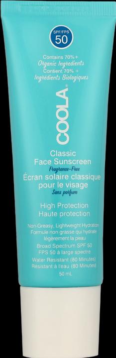 Image du produit Coola Suncare Classic Lotion Fragrance Free (Crème solaire visage, SPF 50, 50 ml, 50 g)