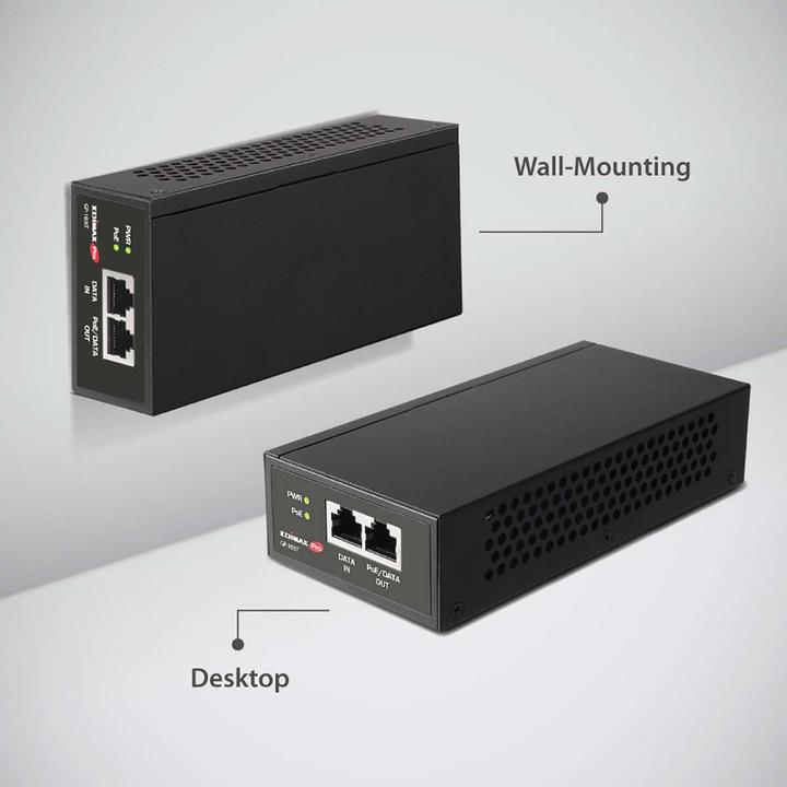 Produktbild edimax GP-103IT (802.3bt (PoE++), 802.3af (PoE), 802.3at (PoE+), 90 W)