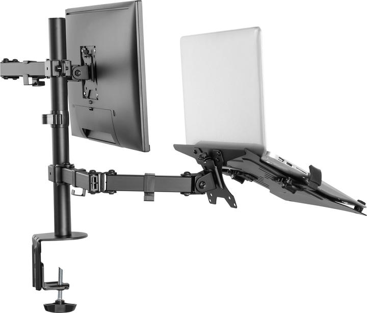 Produktbild SpeaKa Professional Tischhalterung für Monitor und Notebook (Tisch, 32")