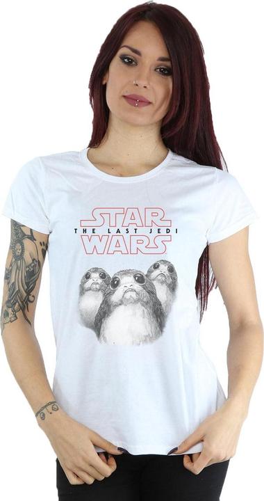 Image du produit Star Wars - T-shirt THE LAST JEDI PORGS - Femme (L)