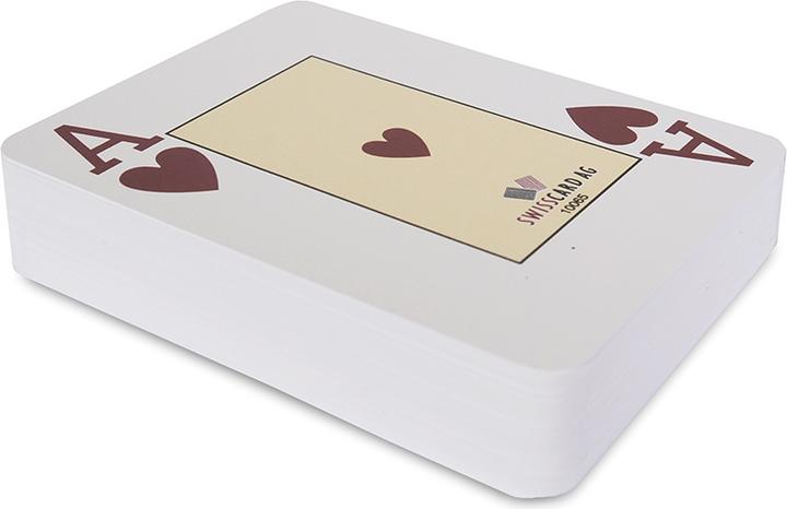 Actual product image Casinoshop Swiss Poker plastic poker card deck