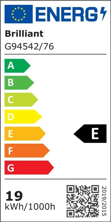 Energy Label Brilliant Chaumont (1650 lm)