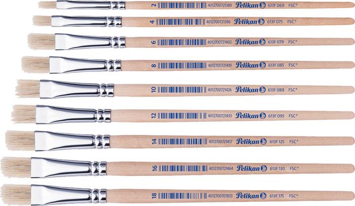 Produktbild Pelikan Pinsel Sorte 613F (18 mm)