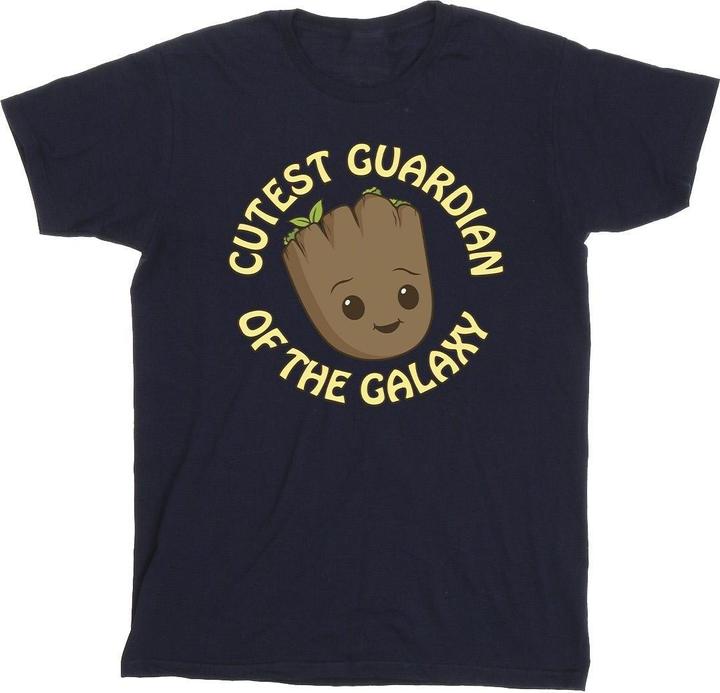 Image du produit - T-shirt AM GROOT CUTEST GUARDIAN - Garçon (128)